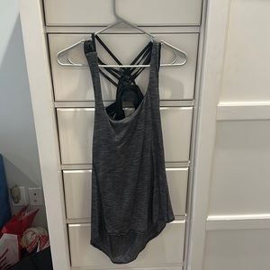 Lululemon old school tank with built in bra